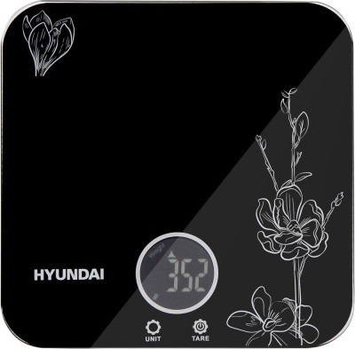 Весы кухонные Hyundai HYS-KG421 черный