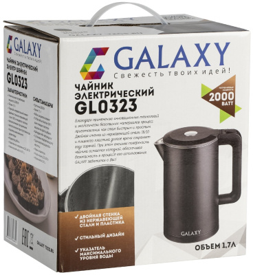 Чайник Galaxy GL 0323 Черный