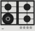 Газовая варочная поверхность BEKO HILW 64225 SW