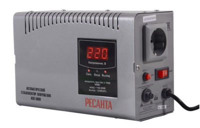 Стабилизатор напряжения РЕСАНТА АСН-500 Н