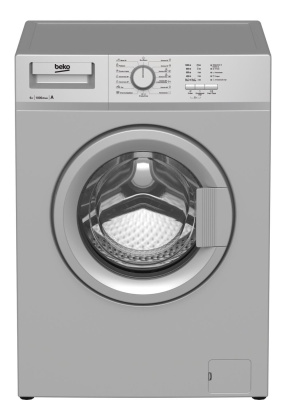 Стиральная машина BEKO WRE 65P1 BSS