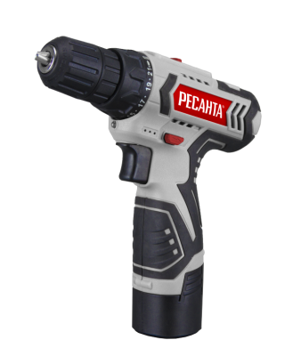 Аккумуляторная дрель-шуруповерт РЕСАНТА ДА-12-2ЛК