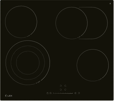 Электрическая варочная поверхность LEX EVH 642D BL черный