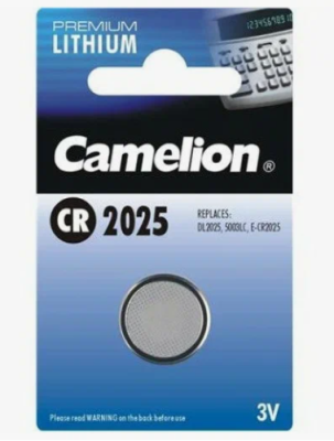 Батарейка Camelion CR2025/1BL Lithium