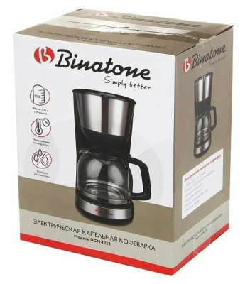 Кофеварка Binatone DCM-1252