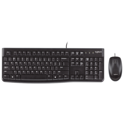 Клавиатура и мышь Logitech MK120 Black USB