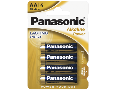 Батарейка Panasonic Alkaline AA LR6REB/4BPRPR