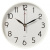 Часы настенные Рубин Классика d-19,5см белый 2019-111W