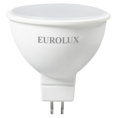 Лампа Eurolux LL-E-MR16-7W-230-2,7K-GU5.3