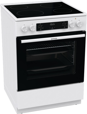 Плита электрическая Gorenje GEC6C40WD белый
