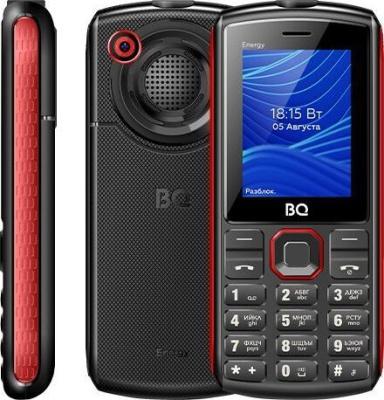 Мобильный телефон BQ 2452 Energy Black+Red