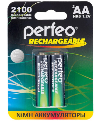 Аккумулятор Perfeo AA2100mAh/2BL