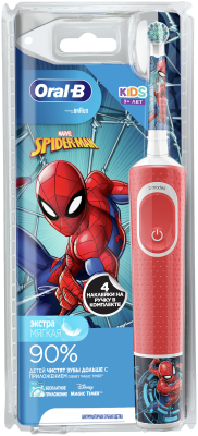 Зубная щетка Oral-b Vitality Kids Spiderman D100.413.2K