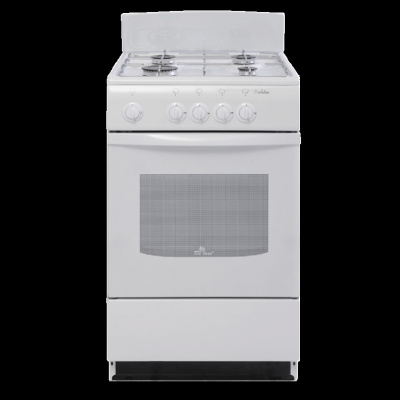 Плита газовая De Luxe 5040.38г (щ) белый