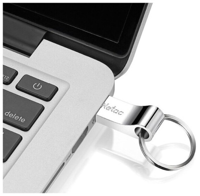 USB накопитель 64Gb USB2.0 Netac U275 Silver