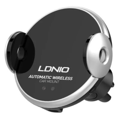 Держатель в автомобиль LDNIO MA02/Беспроводное ЗУ 10W