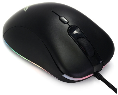 Мышь CROWN CMGM-904 RGB (USB) Black