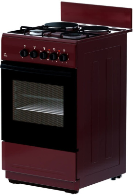 Плита комбинированная FLAMA RK 2201 В коричневый