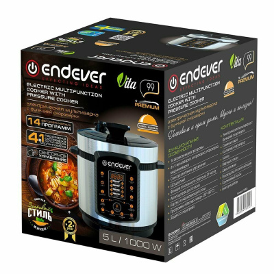 Мультиварка-скороварка ENDEVER Vita 99