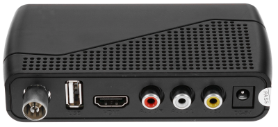 Ресивер DVB-T2 Hyundai H-DVB500 черный