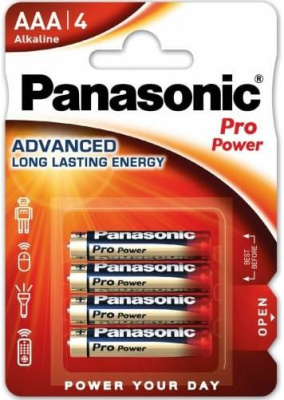 Эл.питания Panasonic AAA LR03 Pro Power (Xtreme) бл/4шт