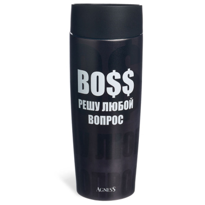 Термокружка Agness Boss 360 мл 709-119