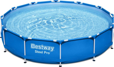 Бассейн каркасный Bestway 56681, 366х76 см, 6473 л, фильтр-насос в комплекте
