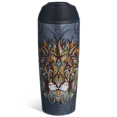 Термокружка Agness Лев 360 мл 709-086