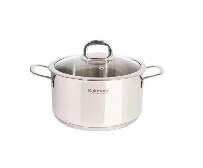Кастрюля Kukmara Safia 4л/22 см со стекл. крышкой SF-CA4022G