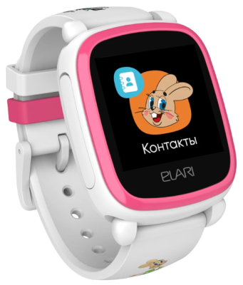 Умные часы детские Elari KidPhone «Ну, Погоди!» White