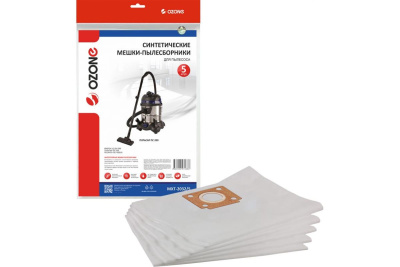 Пылесборник синтетический Ozone д/пылесосов Ресанта ПС-1500/20 5 шт