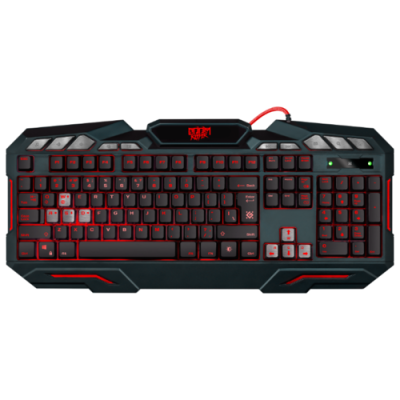 Клавиатура Defender Doom Keeper GK-100DL RU Black USB