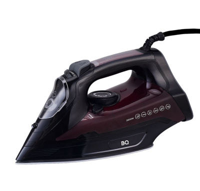 Утюг BQ SI1003 Черный-Винный Красный