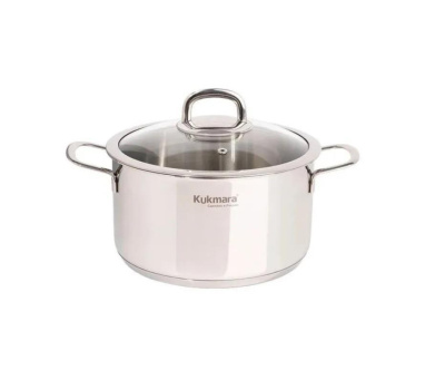 Кастрюля Kukmara Safia 6л/24 см со стекл. крышкой SF-CA6024G