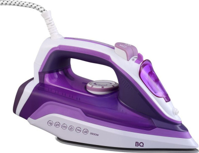 Утюг BQ SI1002 Белый-Фиолетовый