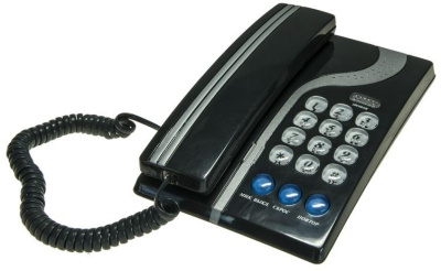 Телефон проводной Вектор 313/03 DARK GREY