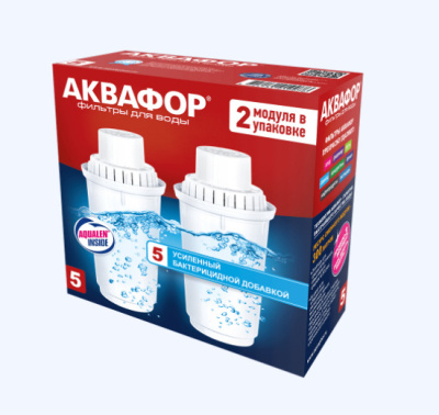 Картридж Аквафор В100-5 (комплект 2шт) для кувшина