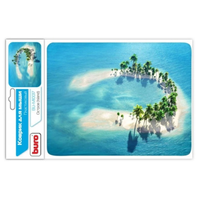 Коврик для мыши Buro BU-M10017 Остров