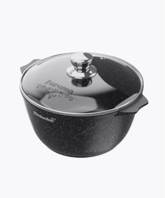 Кастрюля Мечта Гранит black Induction Pro 4 л 44802И