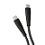 USB кабель Deppa Fly Type-C - Type-C 60Вт 3A Black (1м) 72532