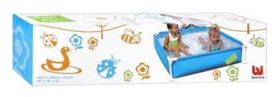 Бассейн каркасный Bestway 56217 (122х122х31 см, 409л)