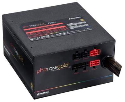 Блок питания Chieftec ATX 750W Photon GDP-750C-RGB Gold 80 Plus 140mm Retail