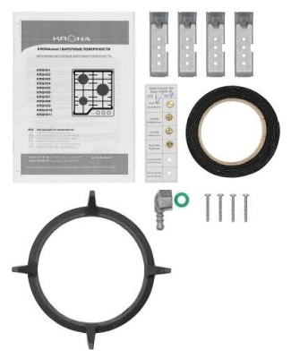 Газовая варочная поверхность Krona ARDENTE 60 BL