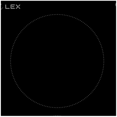 Электрическая варочная поверхность LEX EVH 320-0 BL