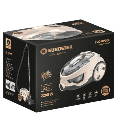 Пылесос Eurostek EVC-KP06С Кремовый
