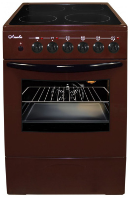Плита электрическая  Лысьва ЭПС 404 МС (EF4004MK00) коричневая
