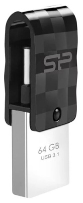 USB накопитель 32Gb USB3.1 Silicon Power Mobile C31 OTG Type-C Black