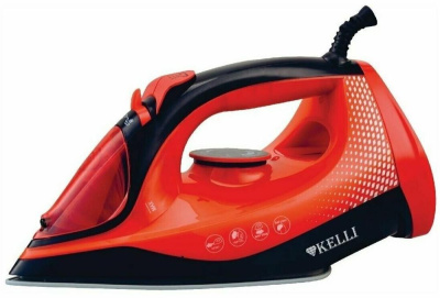 Утюг Kelli KL-1648К красный