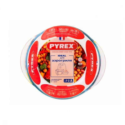 Форма для аэрогриля Pyrex 1 л/20 см круглая 207B100