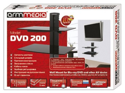 Кронштейн Arm media DVD-200 black